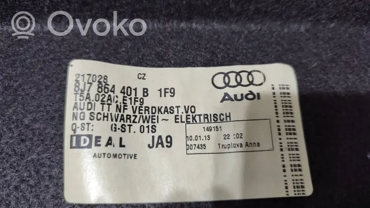 Audi TT TTS Mk2 Kita bagažinės apdailos detalė 8J7864401B