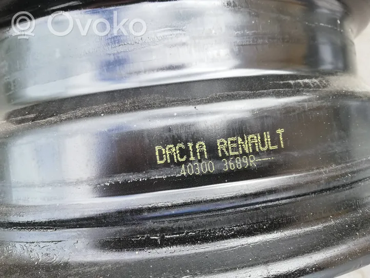 Dacia Logan II Felgi stalowe R15 403003689R