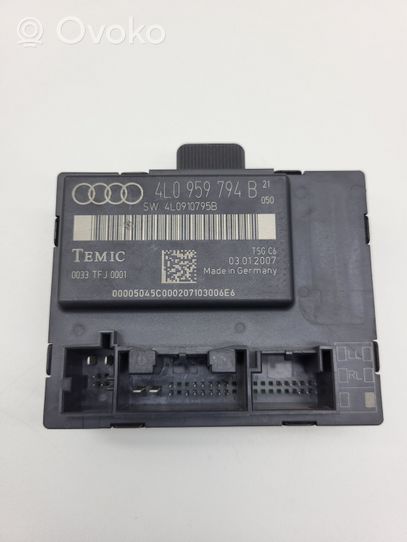 Audi Q7 4L Unité de commande module de porte 4L09596794