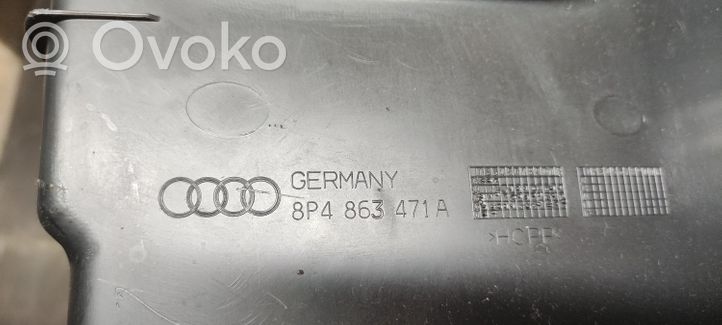 Audi A3 S3 8P Bagažinės slenksčio apdaila 8P4863471
