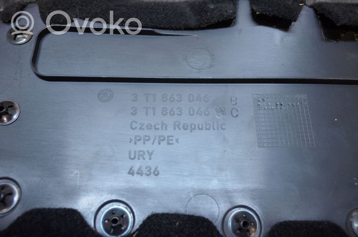 Skoda Superb B6 (3T) Боковая отделка (передняя) 3T1863046