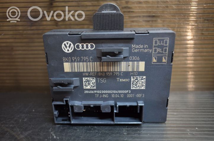 Audi A4 S4 B8 8K Unité de commande module de porte 8K0959795