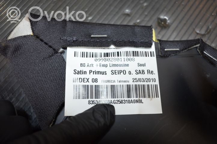 Audi A4 S4 B8 8K Šoninė apdaila prie galinės sėdynės (apačia) 8T0857792