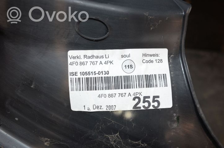 Audi A6 S6 C6 4F Takaoven kynnyksen suojalista 4F0867767A