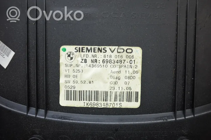 BMW 3 E90 E91 Tachimetro (quadro strumenti) 6983487