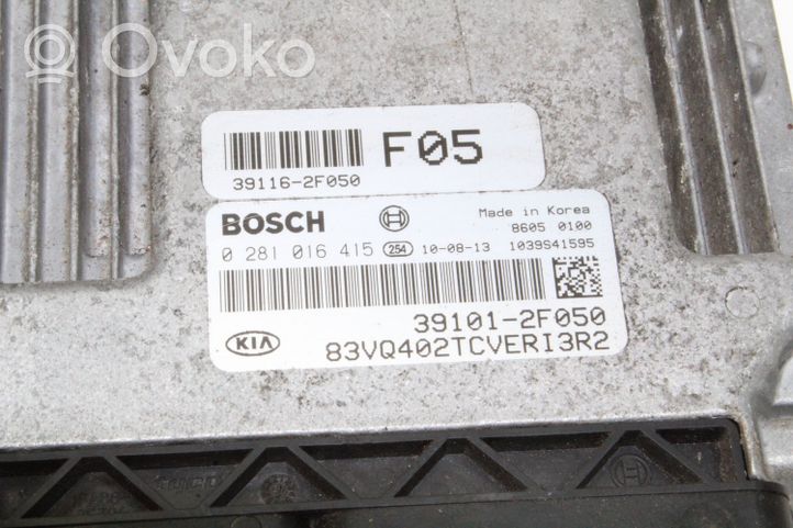 KIA Sedona Dzinēja vadības bloks 0281016415