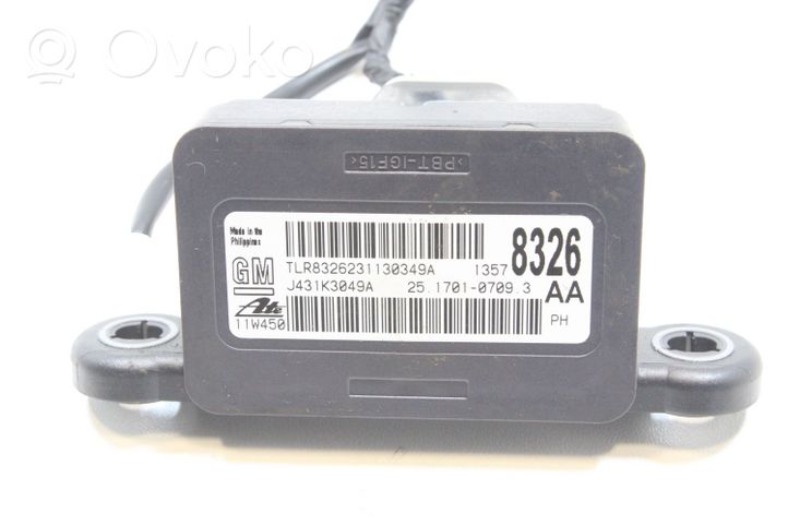 Chevrolet Orlando ESP acceleration yaw rate sensor 13578326