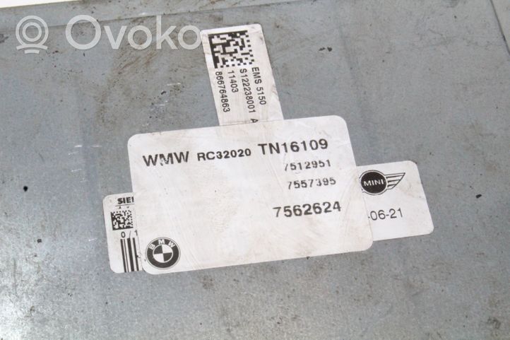 Mini One - Cooper Cabrio R52 Calculateur moteur ECU 7562624