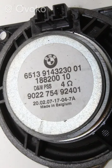 BMW Z4 E85 E86 Haut-parleur de porte avant 9143230