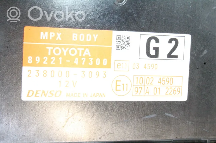 Toyota Prius (XW30) Sterownik / Moduł komfortu 8922147300