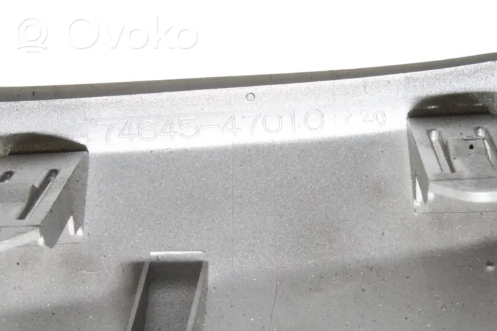 Toyota Prius (XW30) Galinių langų jungtuko apdaila 7464547010