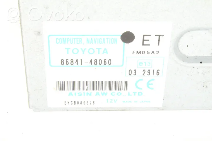 Lexus RX 330 - 350 - 400H GPS-navigaation ohjainlaite/moduuli 8684148060