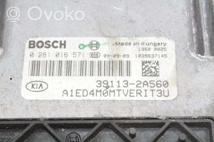 KIA Ceed Sterownik / Moduł ECU 391132A560