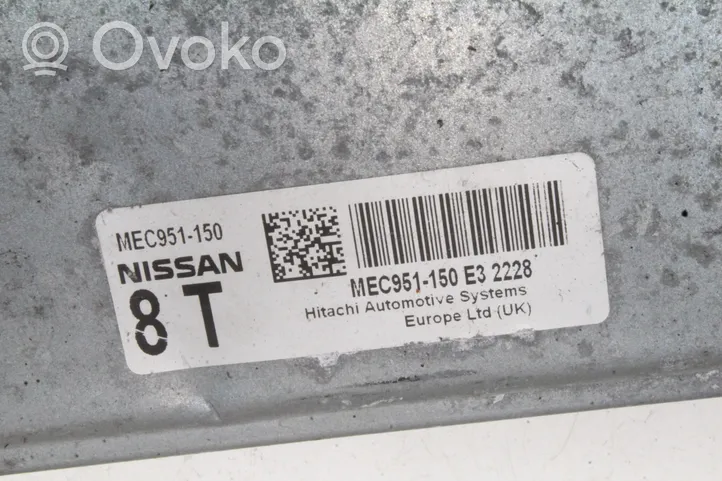 Nissan Qashqai+2 Sterownik / Moduł ECU MEC951150