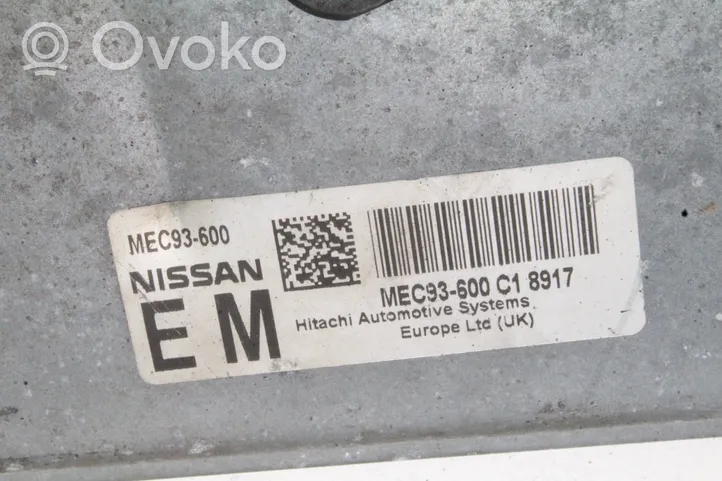 Nissan Qashqai+2 Sterownik / Moduł ECU MEC93600