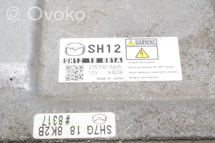 Mazda CX-5 Calculateur moteur ECU SH1218881A