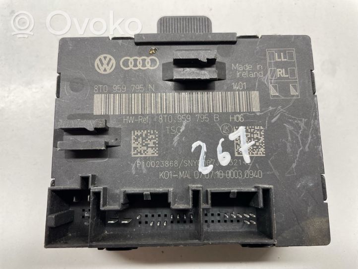 Audi A5 Sportback 8TA Unité de commande module de porte 8T0959795N