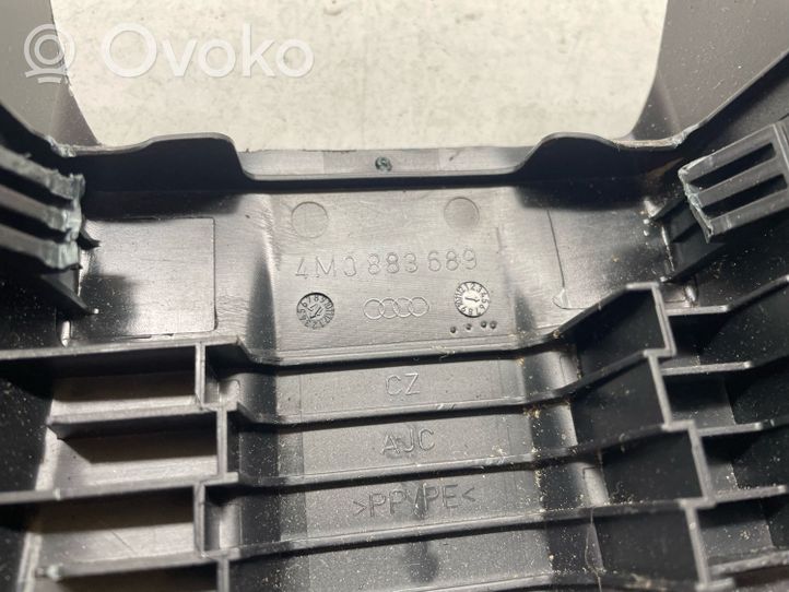 Audi Q7 4M Rivestimento del binario sedile anteriore del conducente 4M0883689