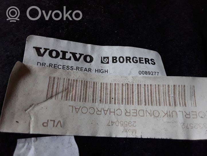 Volvo V40 Doublure de coffre arrière, tapis de sol 0089277