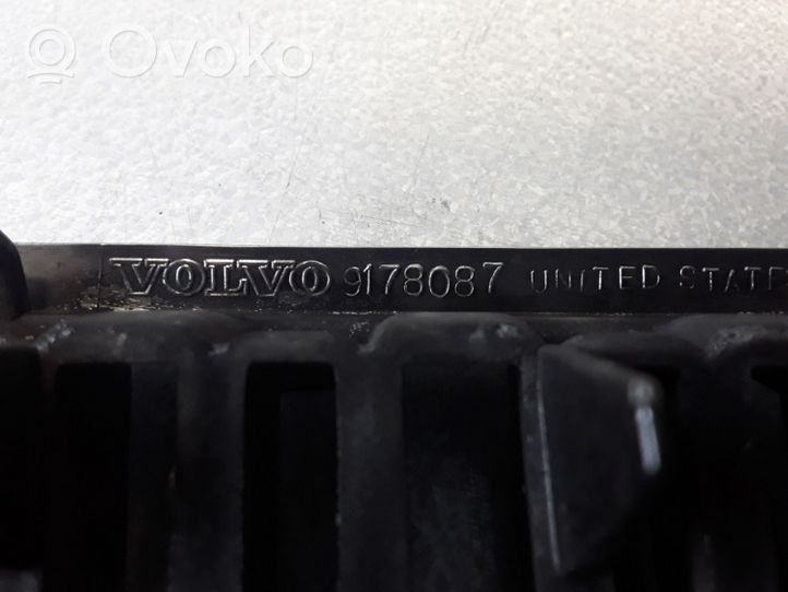 Volvo S80 Grille calandre supérieure de pare-chocs avant 9178087