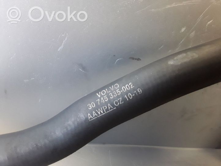 Volvo S60 Wąż / Przewód nagrzewnicy chłodnicy 30745335002