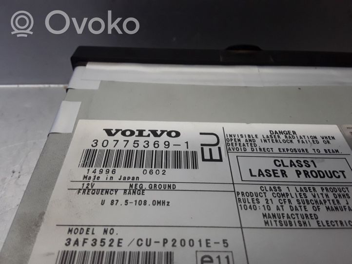 Volvo V70 Navigation unit CD/DVD player 307753691