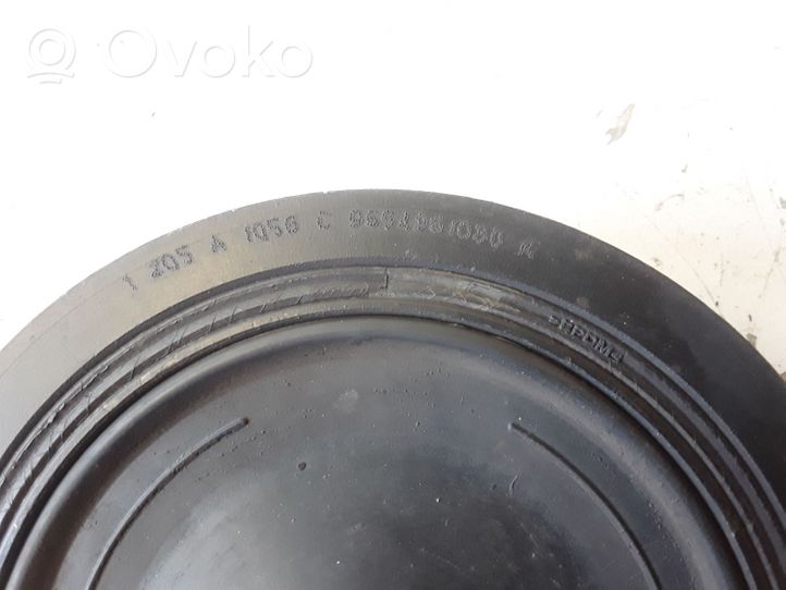 Volvo S60 Koło pasowe wału korbowego 9654961080