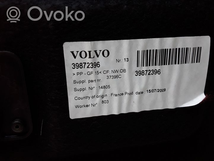 Volvo C30 Tavaratilan pohjan tekstiilimatto 39872396