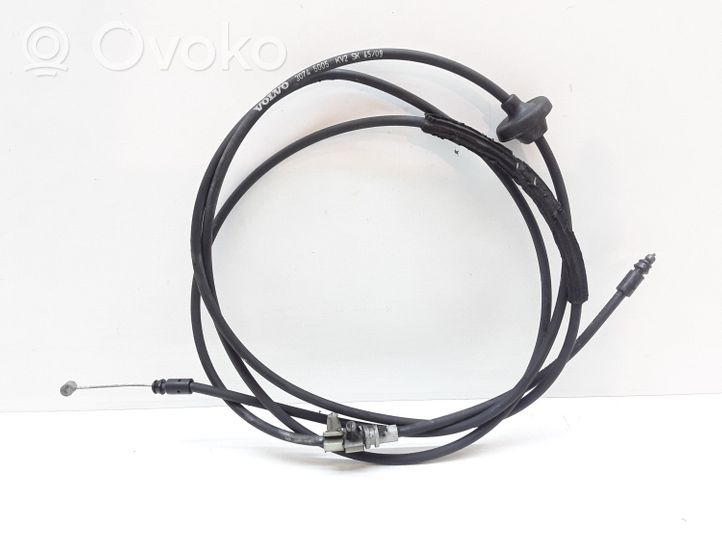 Volvo S40 Cable de apertura del capó/tapa del motor 30745005