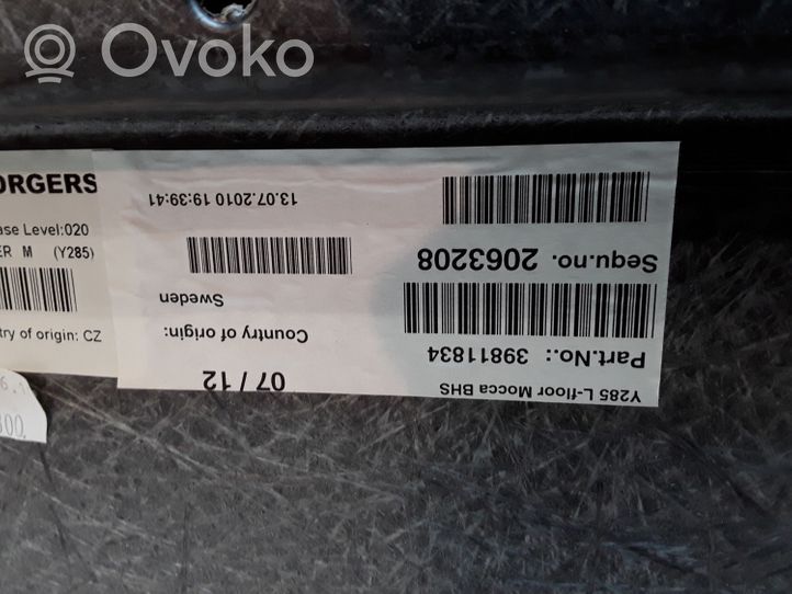 Volvo V70 Tapis de coffre 39811834