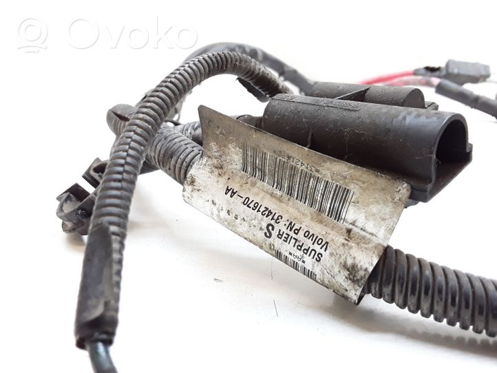 Volvo V40 Câble de batterie positif 31421670