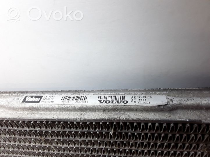 Volvo XC90 Chłodnica powietrza doładowującego / Intercooler 31274553