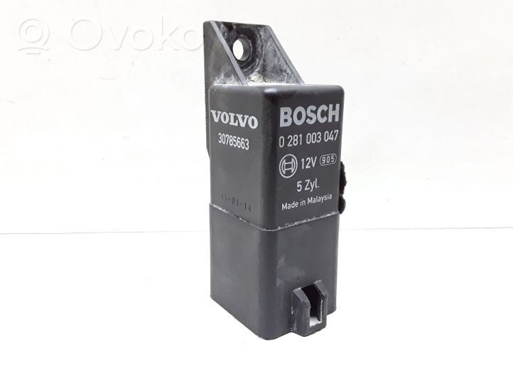 Volvo V60 Przekaźnik / Modul układu ogrzewania wstępnego 30785663
