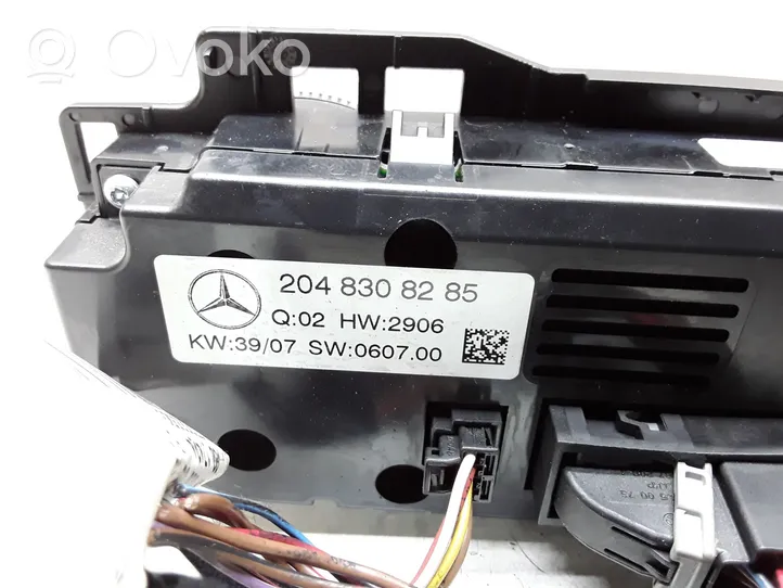 Mercedes-Benz C W204 Centralina del climatizzatore 2048308285