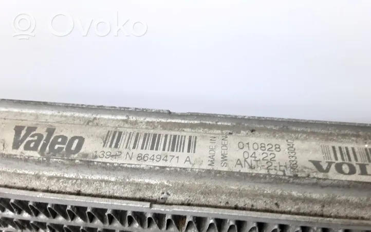 Volvo S60 Intercooler radiator 8649471