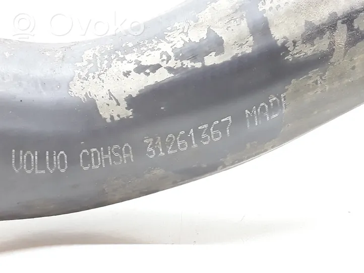 Volvo XC90 Tube d'admission de tuyau de refroidisseur intermédiaire 31261367