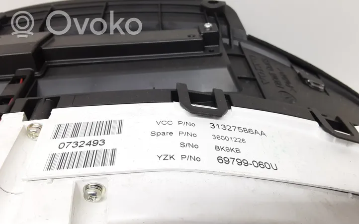 Volvo V60 Tachimetro (quadro strumenti) 31327586