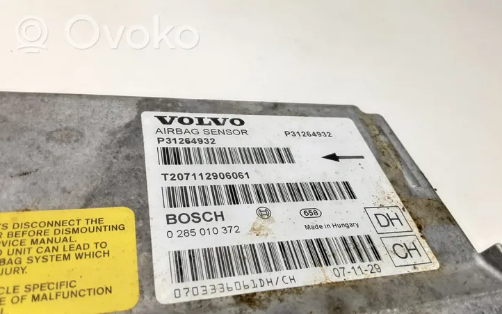 Volvo V70 Turvatyynyn ohjainlaite/moduuli P31264932