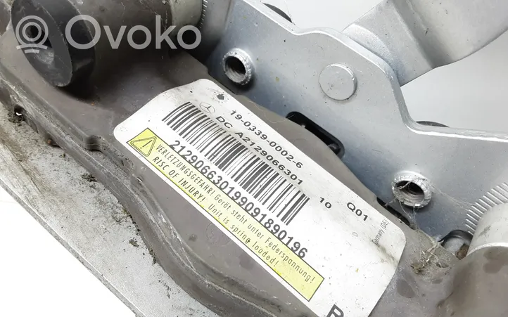 Mercedes-Benz E W212 Engine bonnet/hood hinges A2129066301