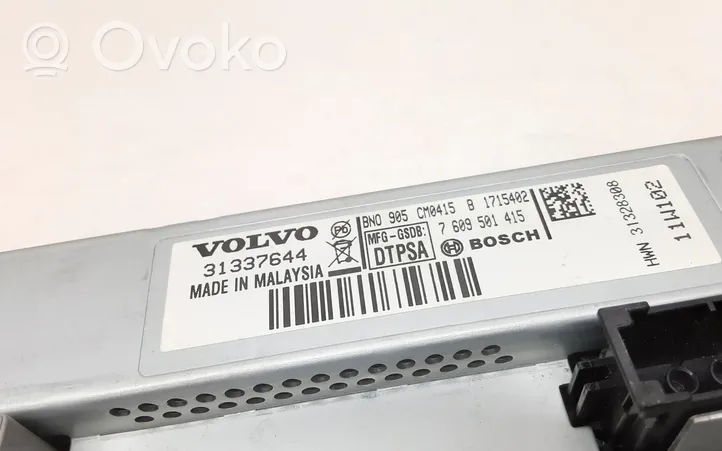 Volvo V60 Monitori/näyttö/pieni näyttö 31337644