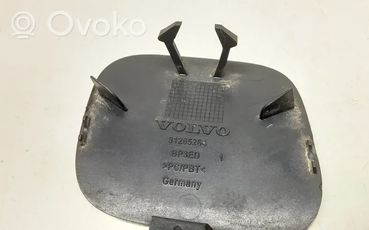 Volvo V60 Zaślepka haka holowniczego zderzaka tylnego 31265264