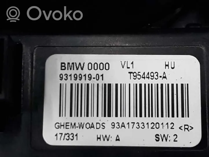 BMW 7 G11 G12 Obudowa nagrzewnicy 9350395