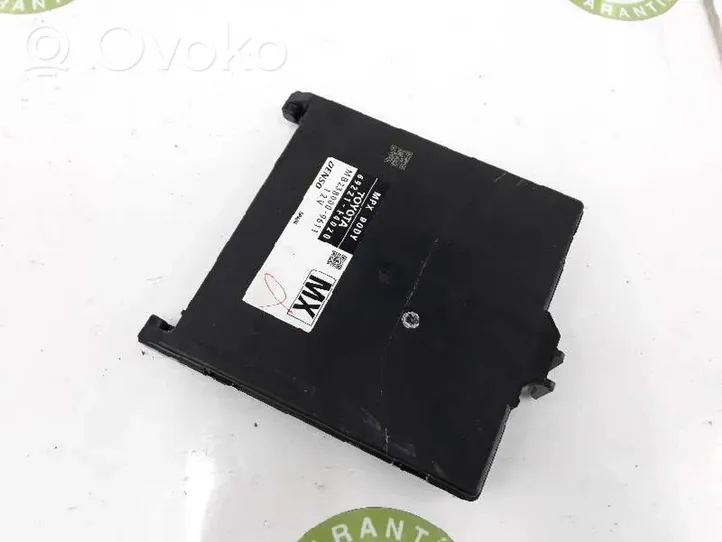 Toyota C-HR Other control units/modules 89221F4020