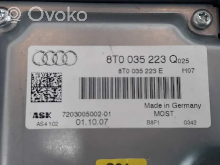 Audi A5 Garso stiprintuvas 8T0035223Q