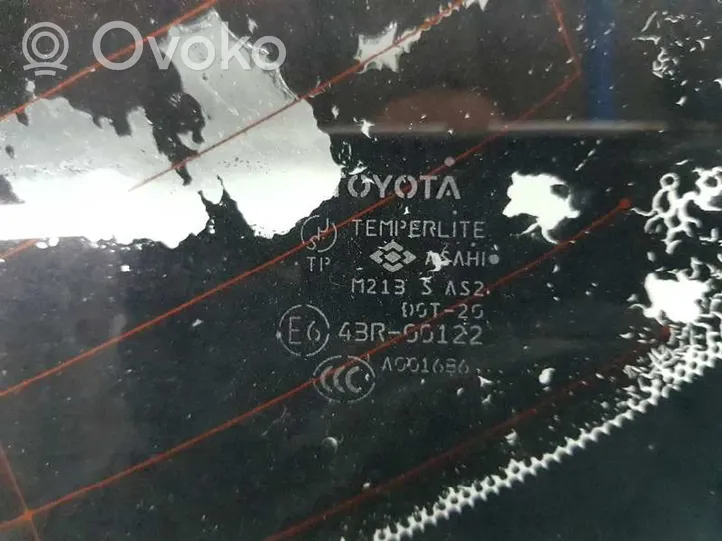 Toyota Land Cruiser (J120) Rear door window glass 6272060651
