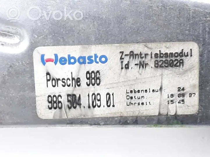 Porsche Boxster 986 Impianto elettrico del tettuccio apribile 98650410901