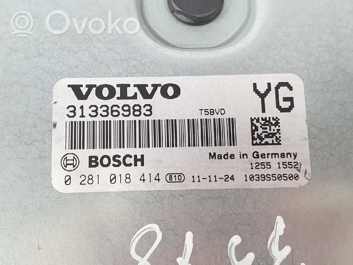 Volvo S60 Moottorin ohjainlaite/moduuli 31336983