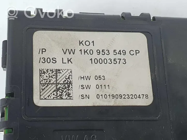 Skoda Octavia Mk2 (1Z) Unité de commande / calculateur direction assistée 1K0953549CP