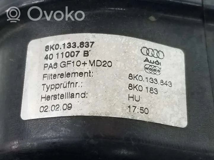 Audi A5 Obudowa filtra powietrza 8K0133837