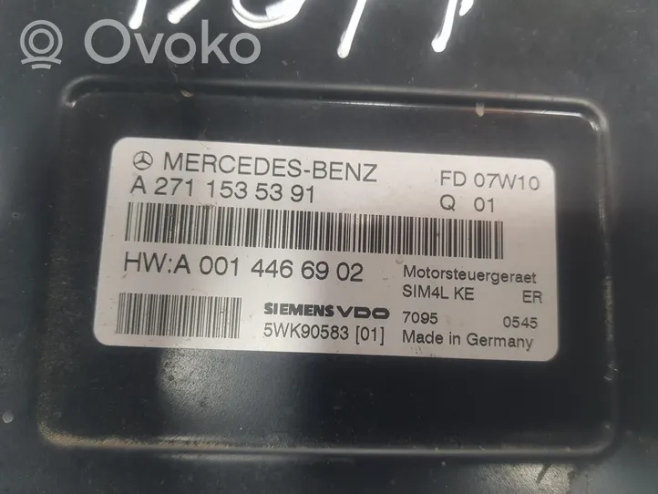 Mercedes-Benz SLK R171 Sterownik / Moduł ECU A2711535391